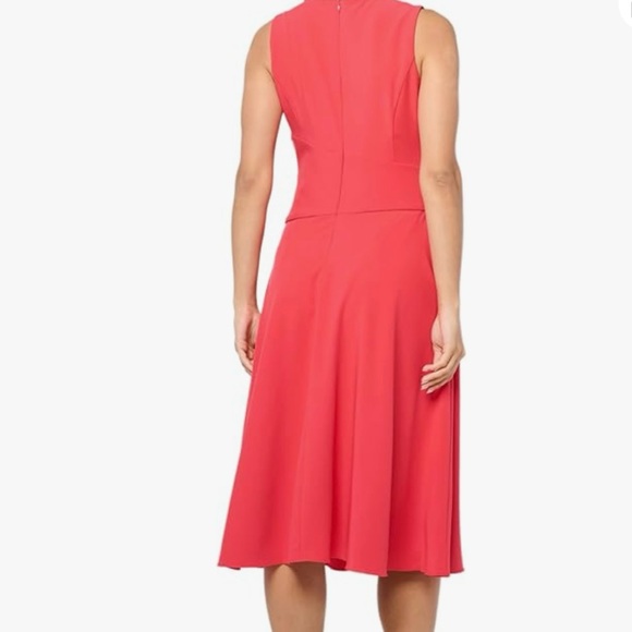 Sleeveless Fit and Flare Midi Dress by Eliza J - Picture 2 of 13